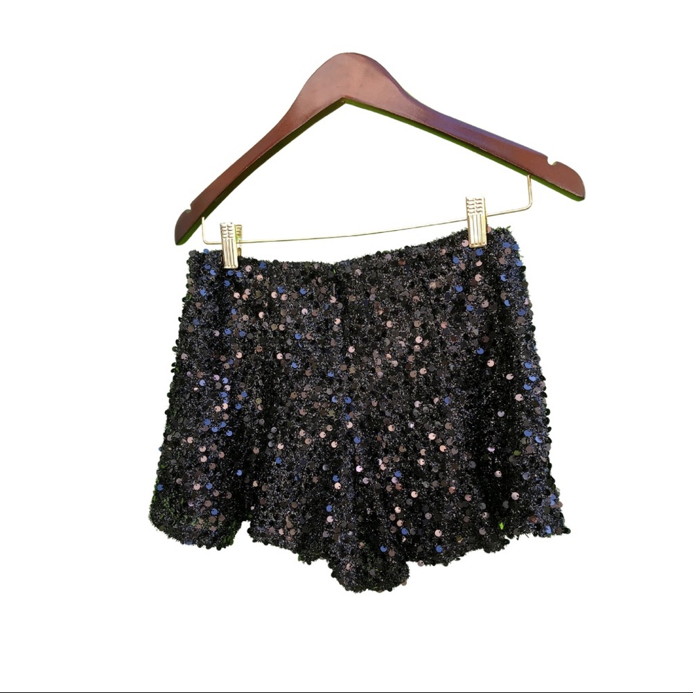 Sequin Fun Velvet | Party Shorts